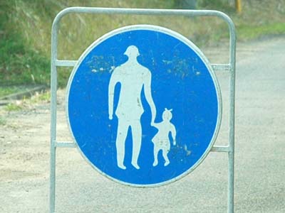 歩行者専用道路標識